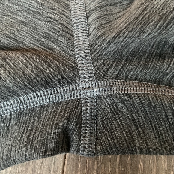 New Balance Women's Size Me Gray Cropped Leggings - soft and stretchy - Picture 5 of 5